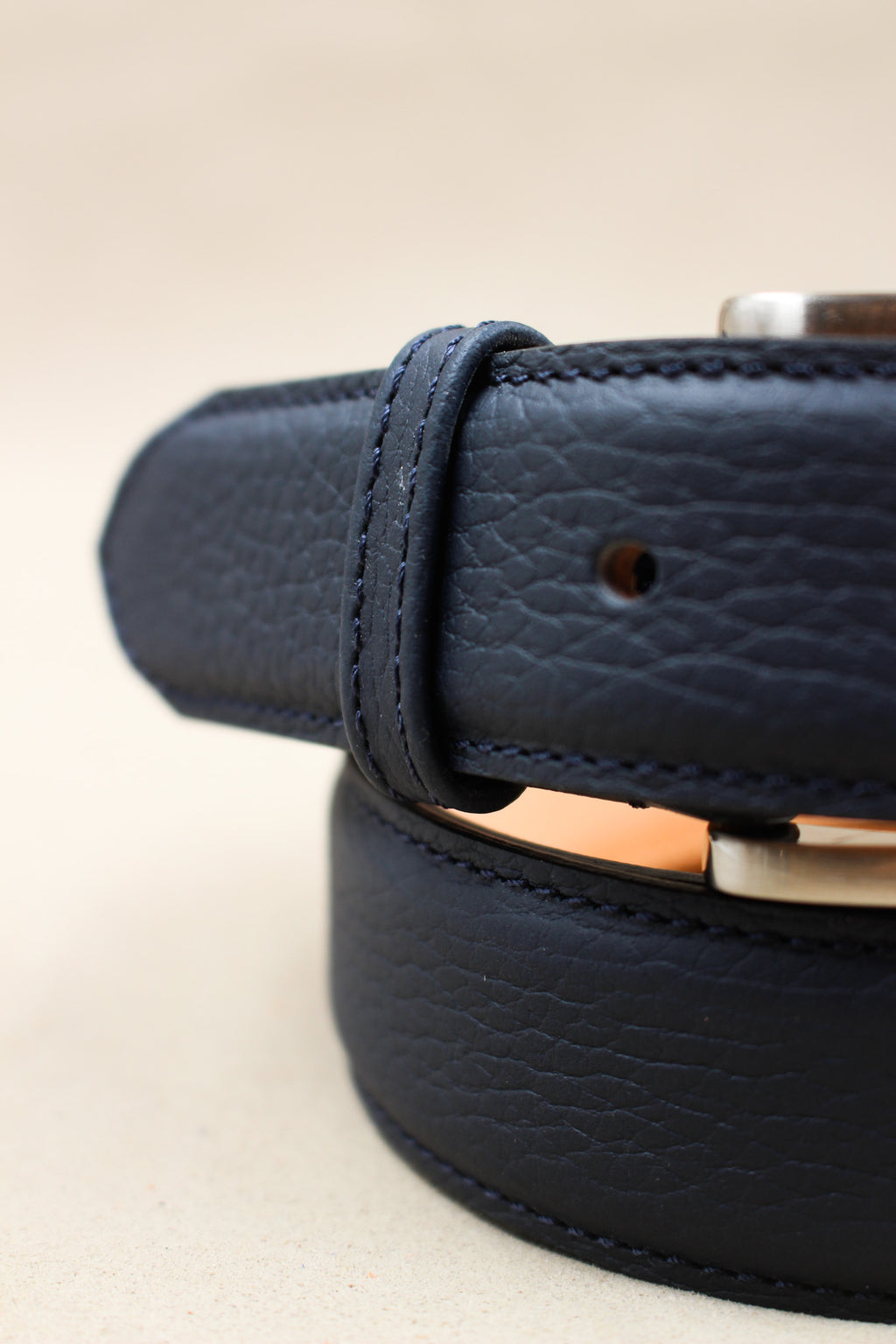 Ceinture 35 Bombée 4004 | Cuir Grainé