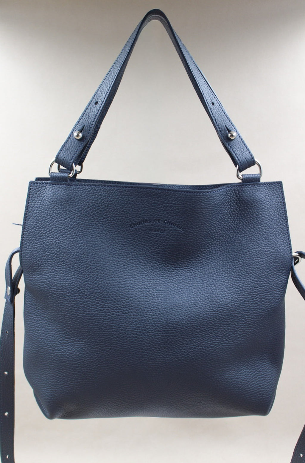 Sac référence cuir grainé français