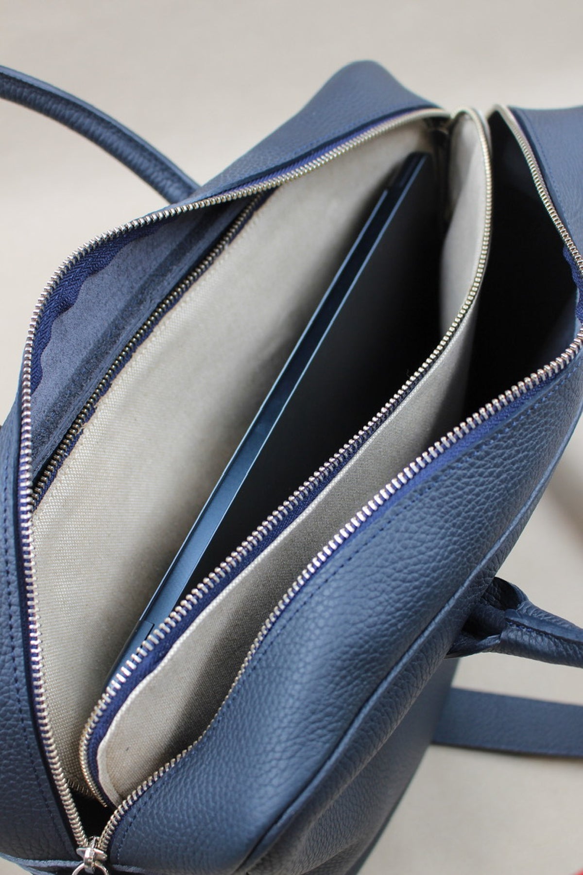 Sac ordinateur haut de gamme cuir véritable