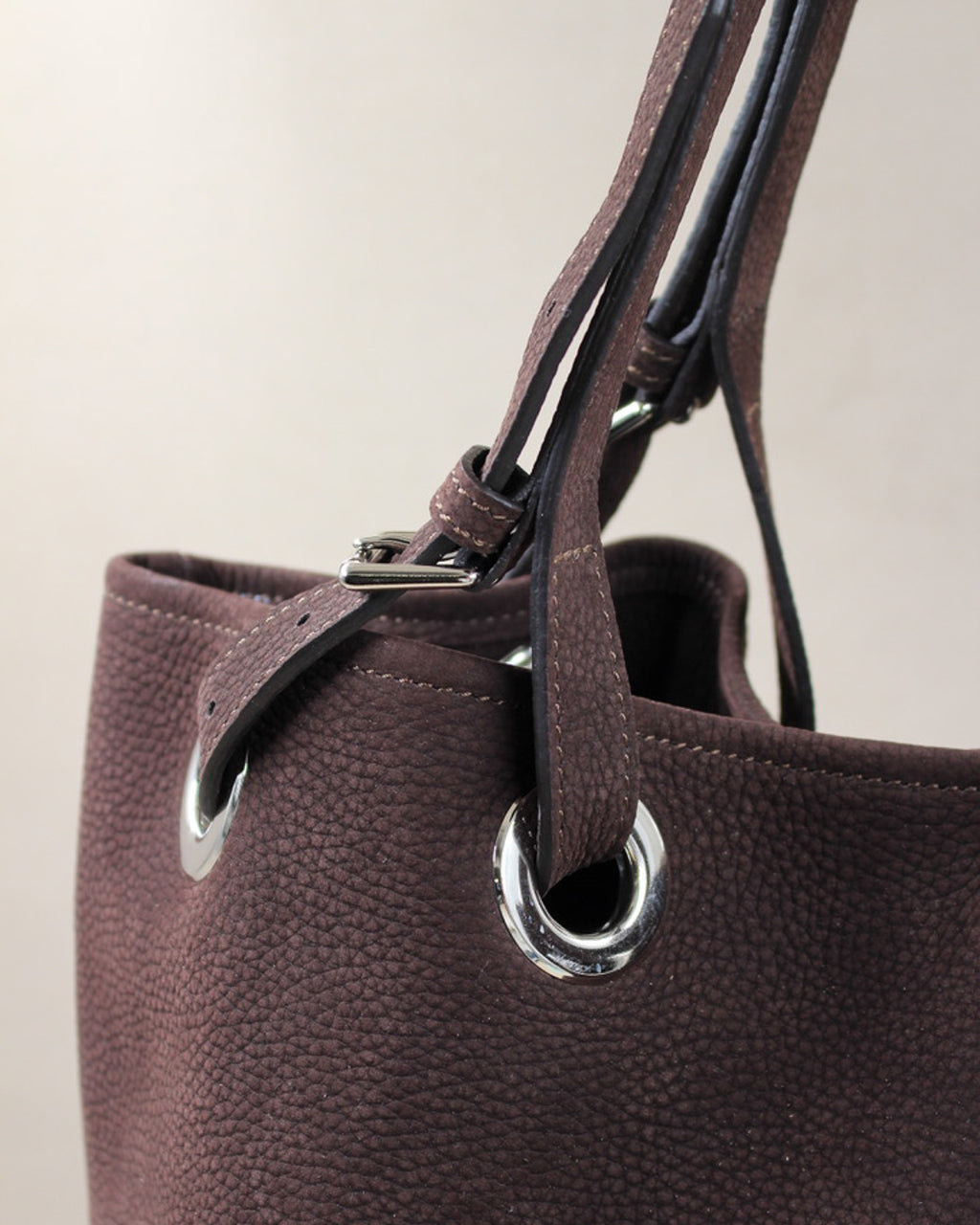 Sac Tote Bag | Cuir Nubuck