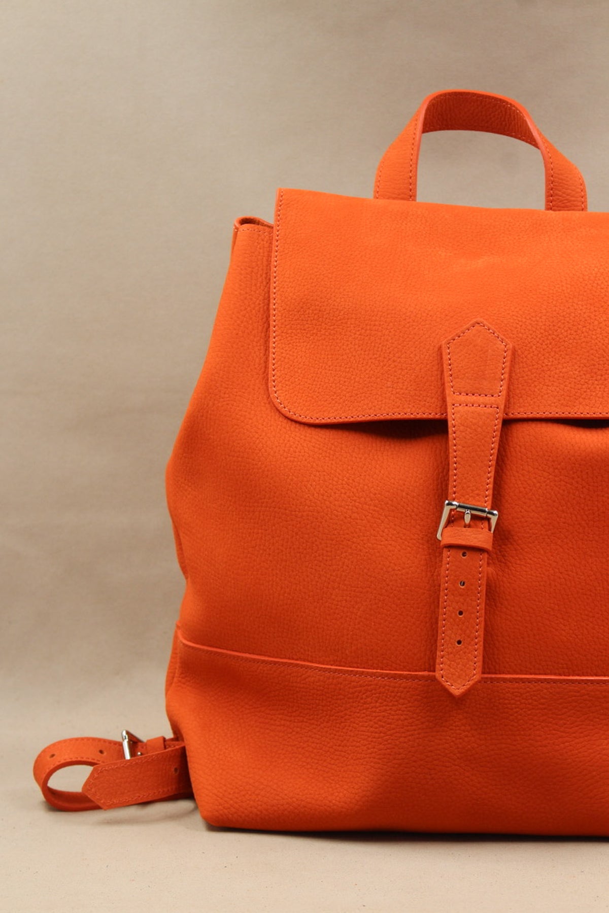 Sac à dos intemporel cuir nubuck