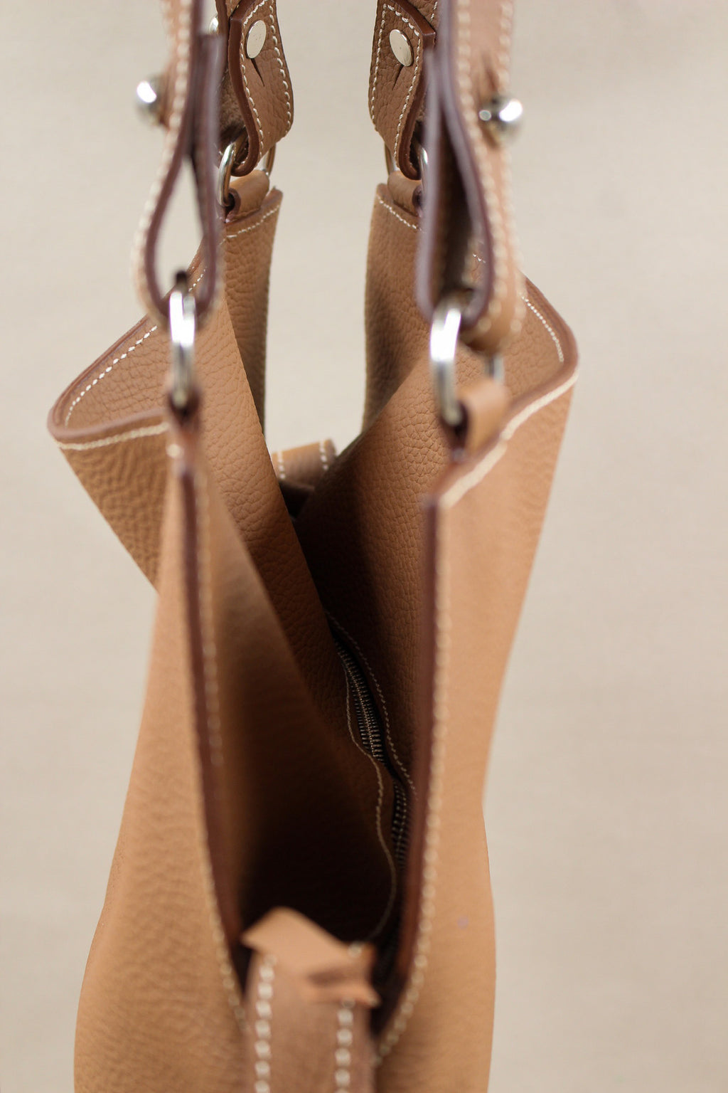 Cuir premium intemporel sac artisanal
