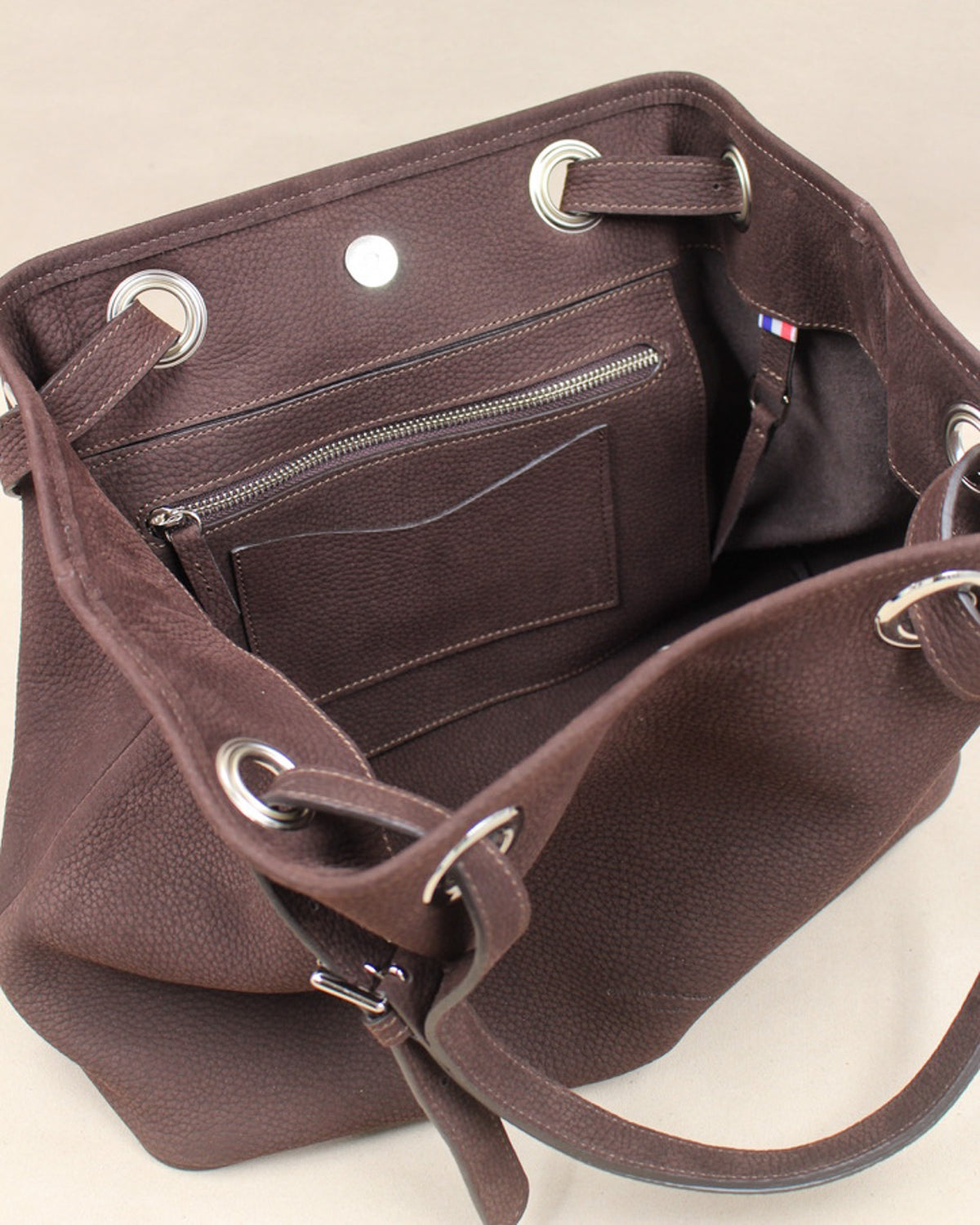 Sac Tote Bag | Cuir Nubuck
