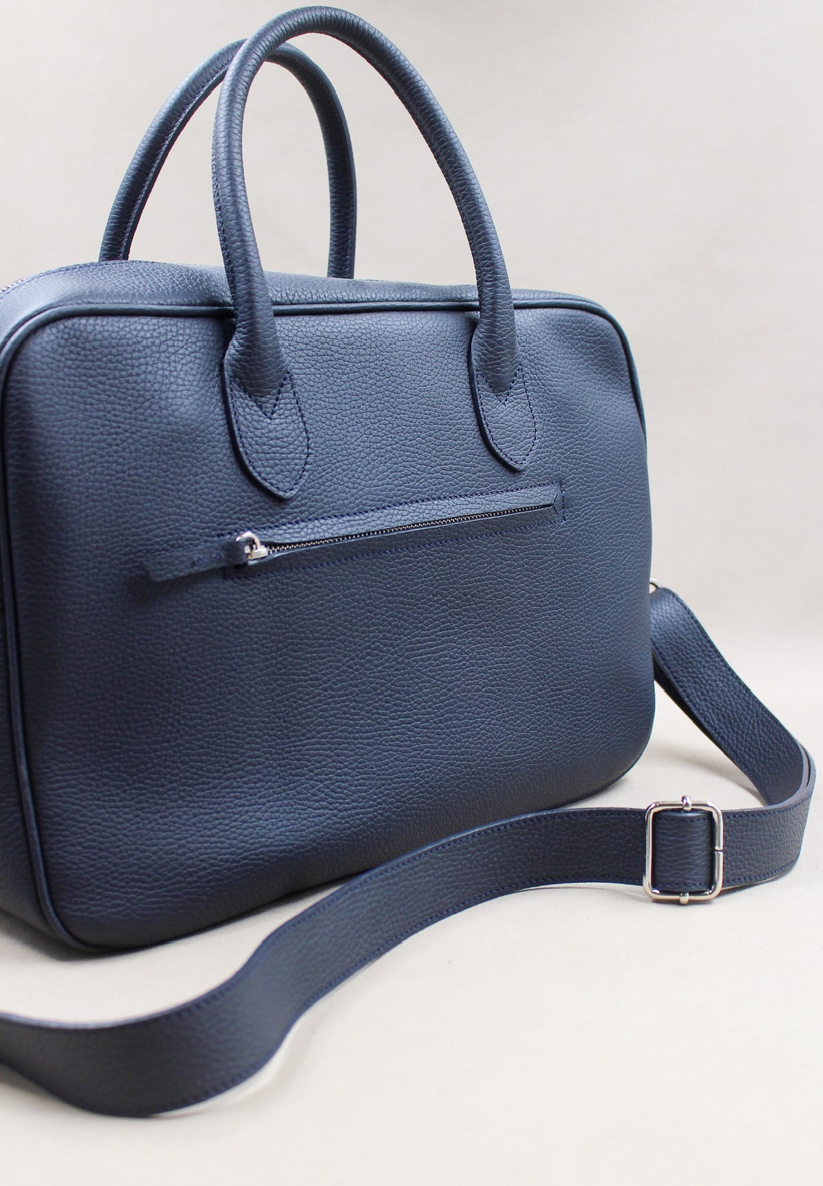 Sac ordinateur cuir premium
