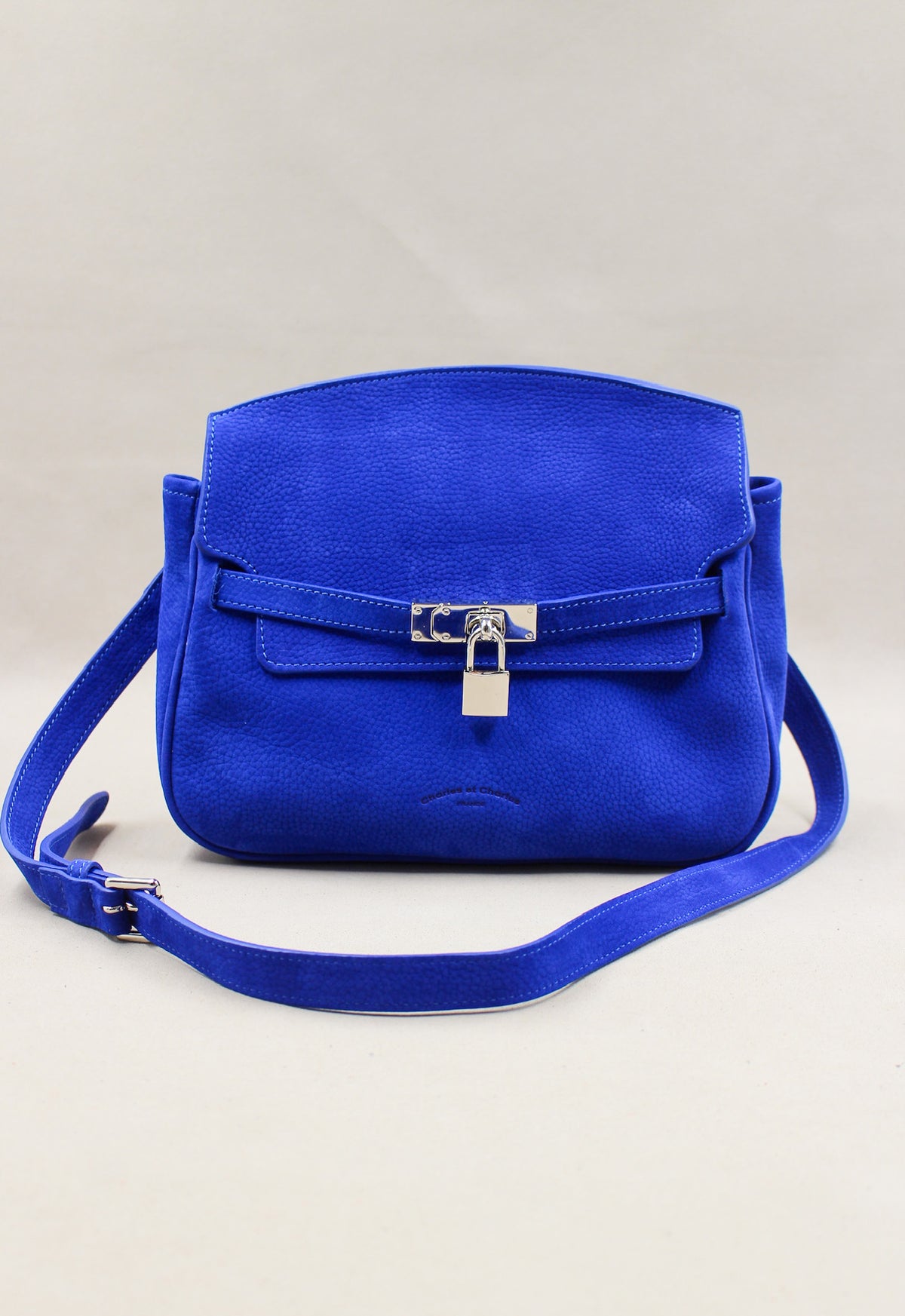 Sac bandoulière cuir amovible cadenas