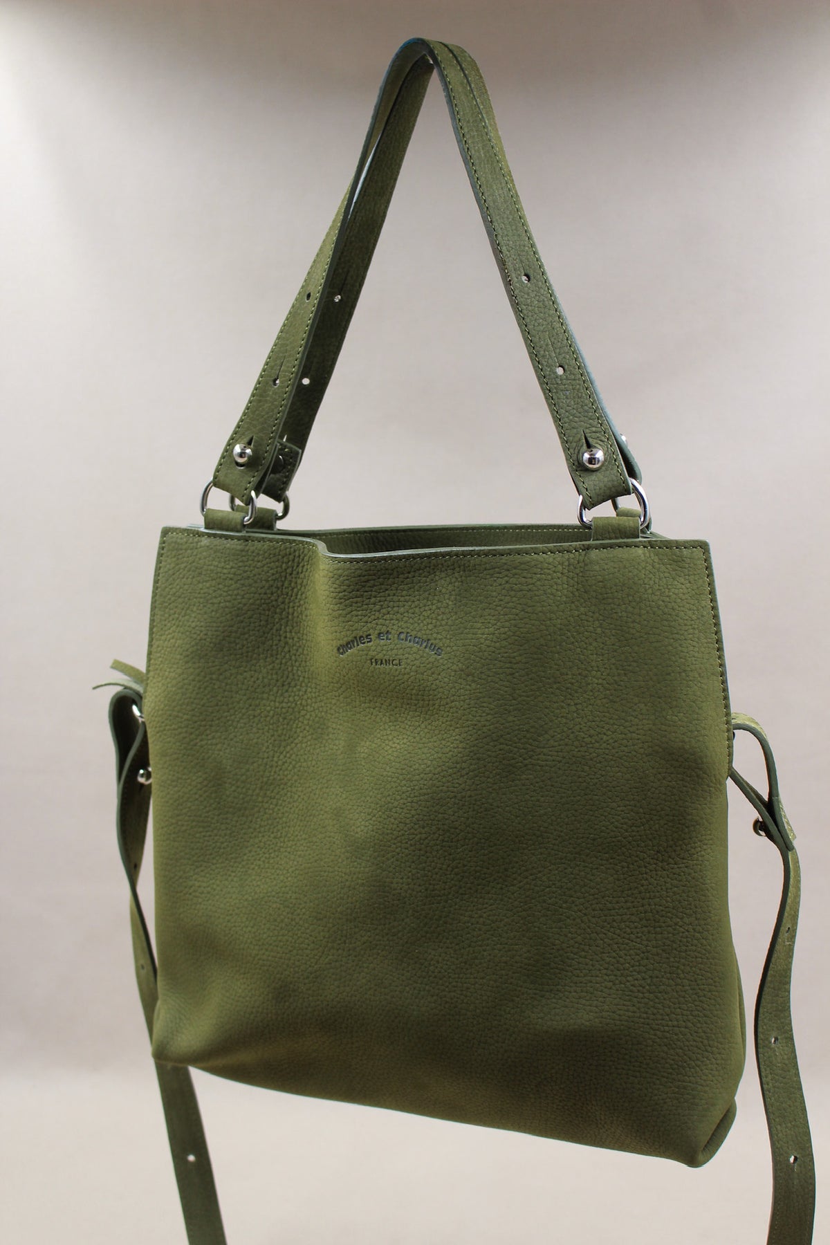 Cuir haut de gamme sac origami tendance artisanal