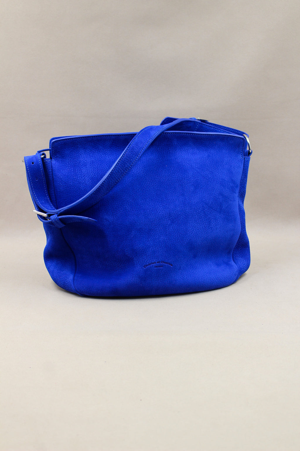 Grand sac hobo nubuck anse amovible