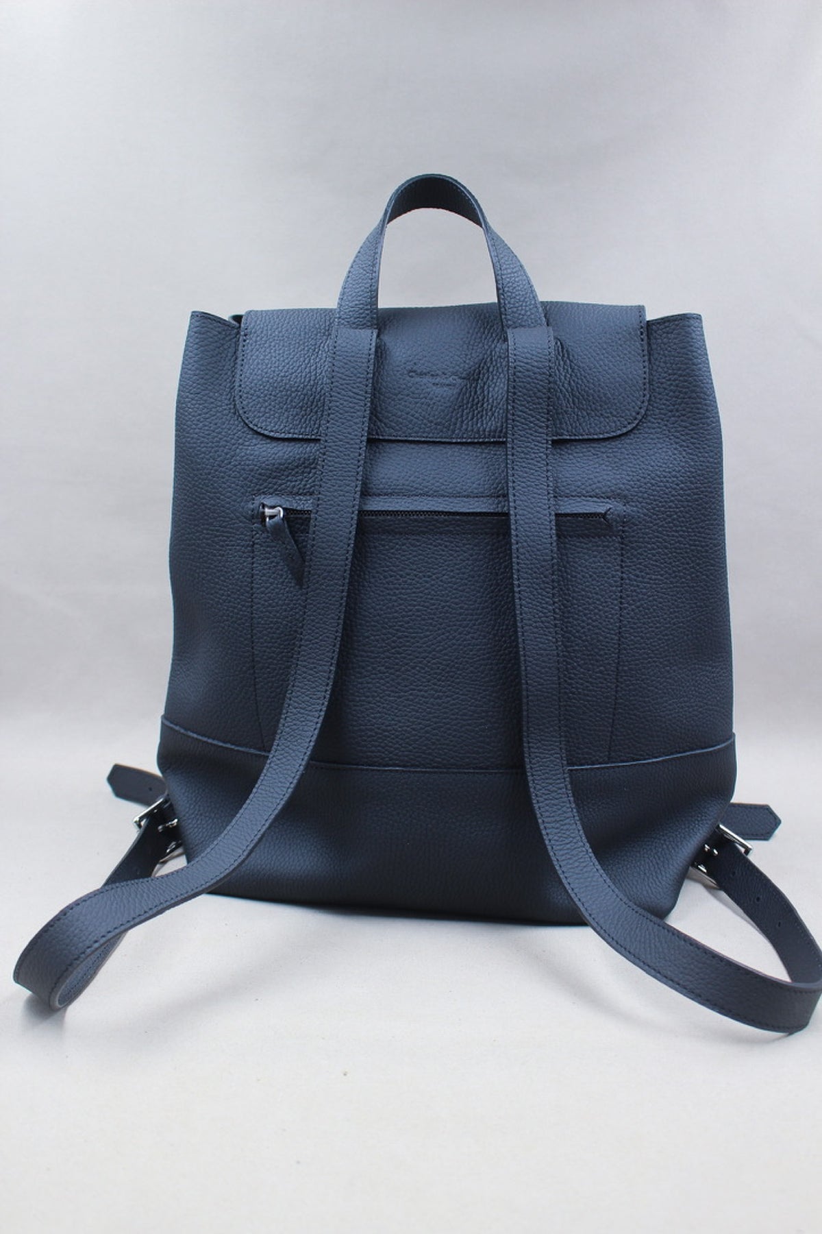 Sac à dos grainé artisanal premium