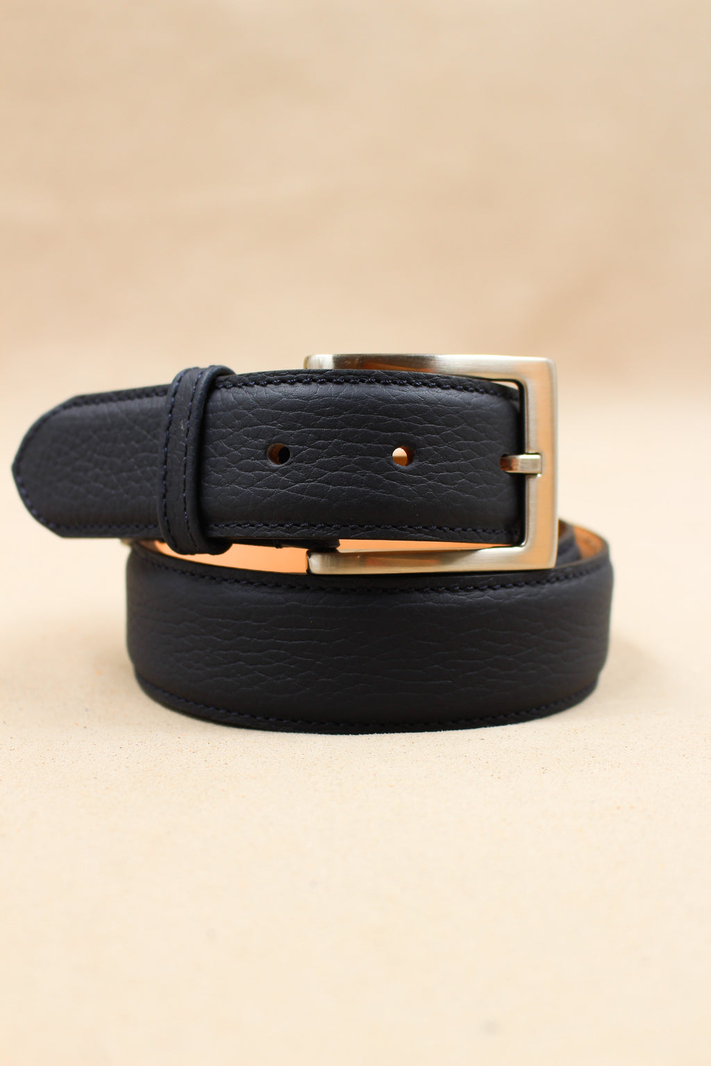 Ceinture 35 Bombée 4004 | Cuir Grainé
