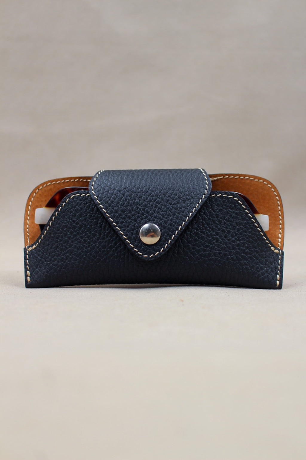 Étui lunettes en cuir made in france