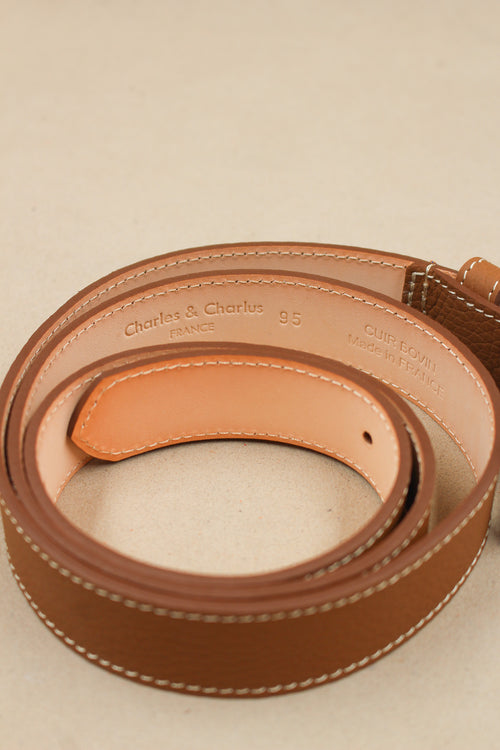 Ceinture élégante 35mm artisanale made in France