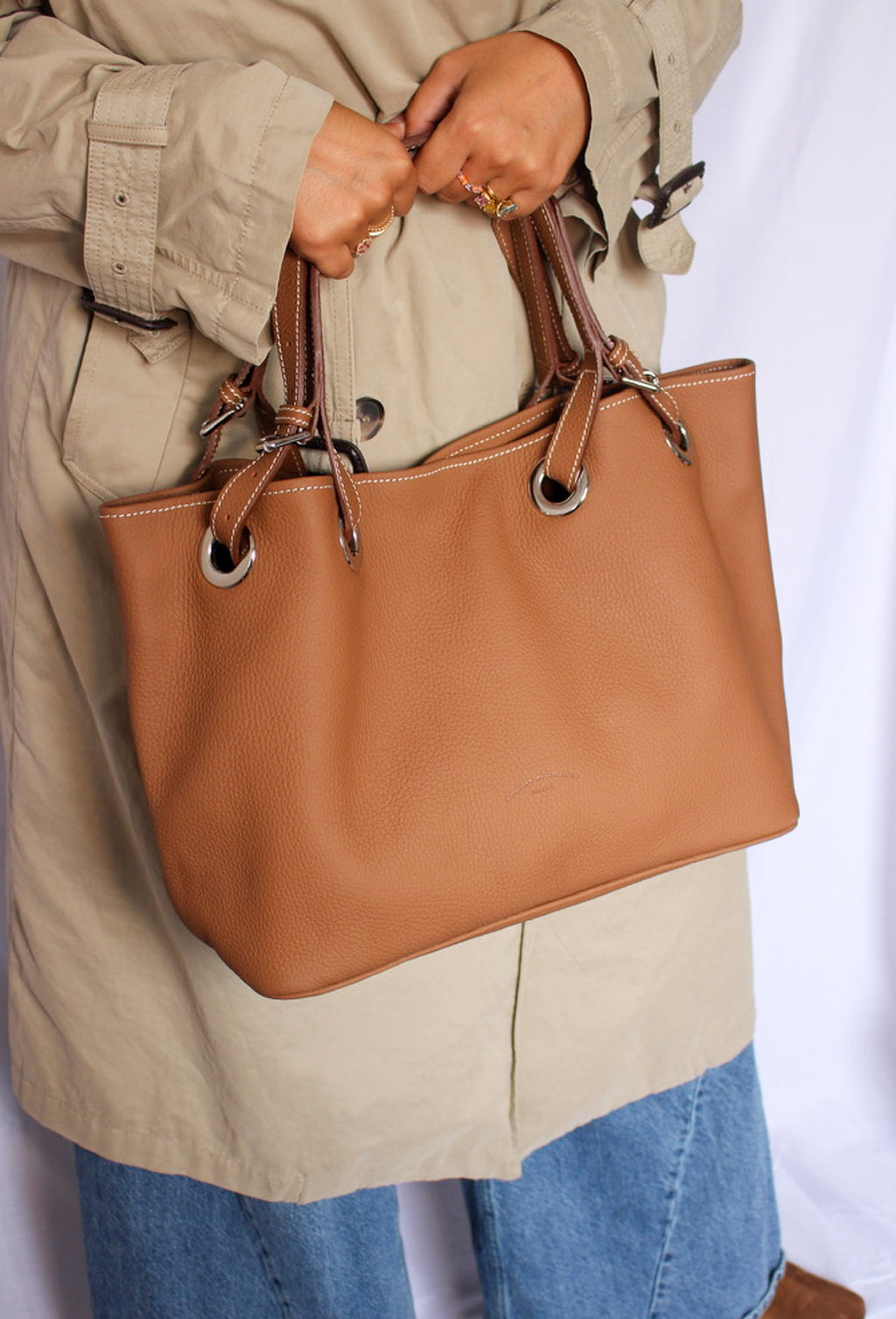 Sac tote premium cuir artisan taurillon