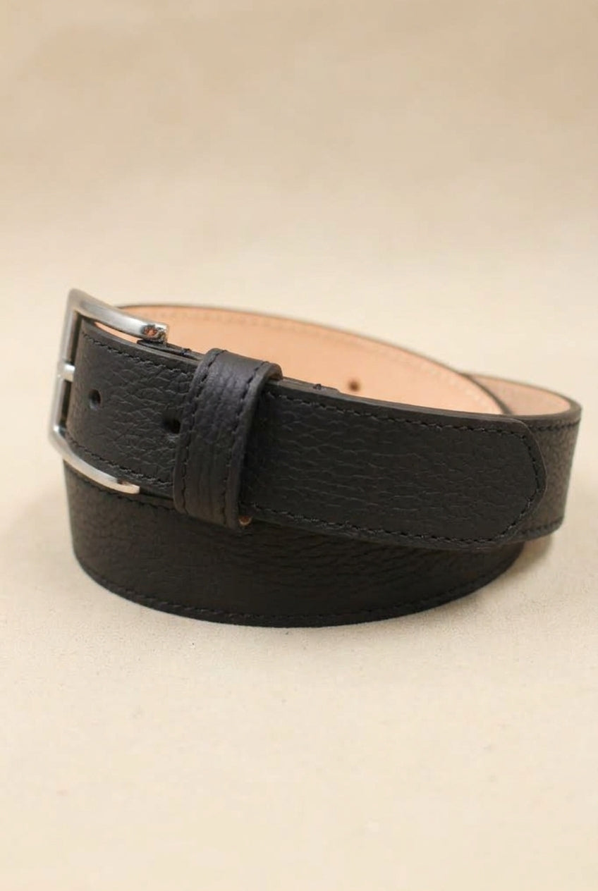 Ceinture 35 Plate 4004 | Cuir Grainé